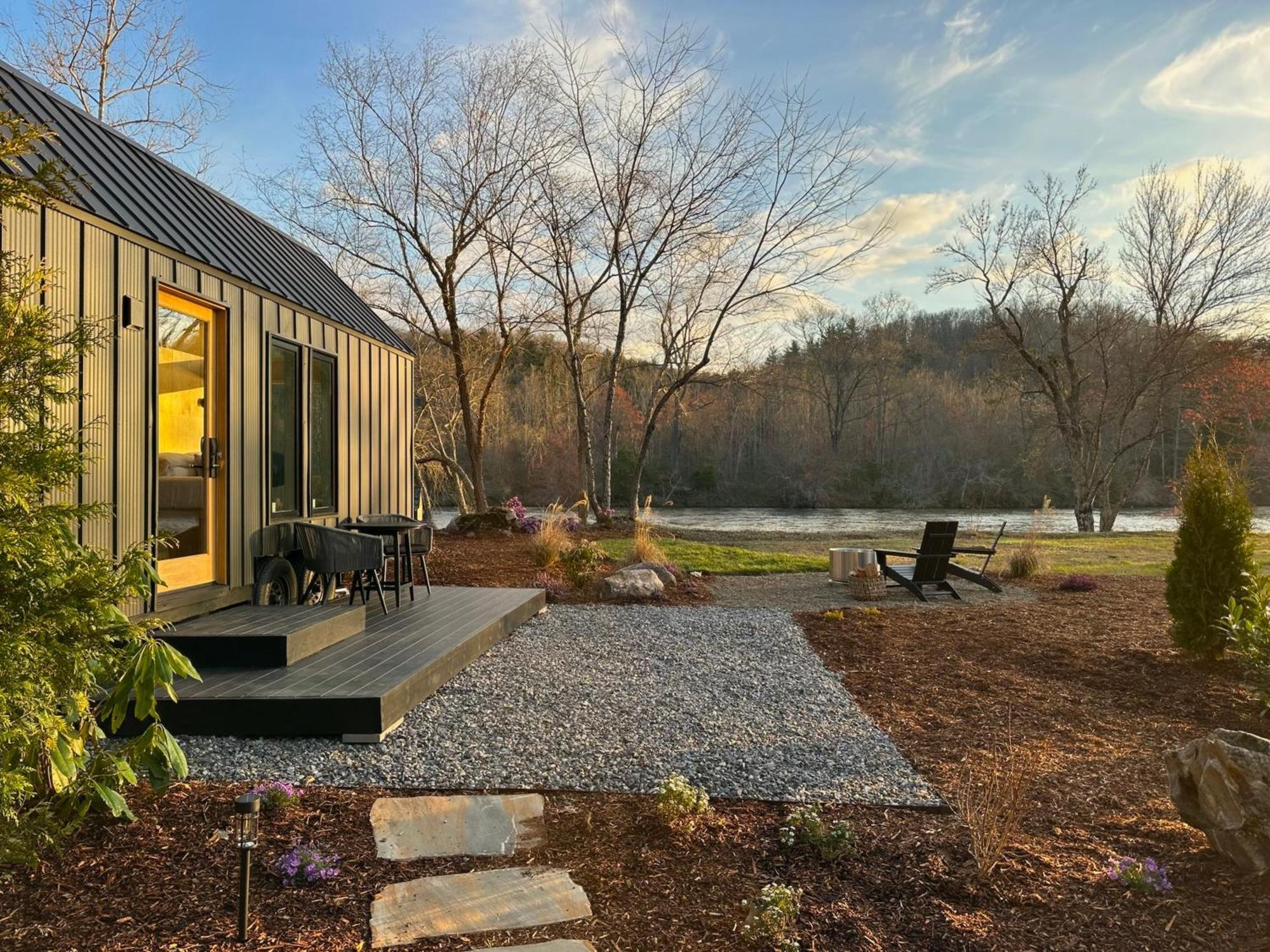 Asheville River Cabins Arden Buitenkant foto